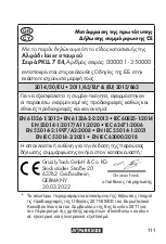 Preview for 111 page of Parkside PKLL 7 E4 Translation Of The Original Instructions