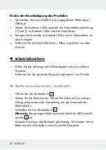 Preview for 81 page of Parkside PKLL 8 A1 Translation Of The Original Instructions