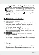 Preview for 17 page of Parkside PKLL 8 A2 Translation Of The Original Instructions