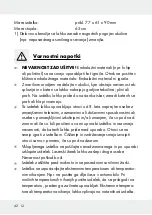 Preview for 42 page of Parkside PKLL 8 A2 Translation Of The Original Instructions