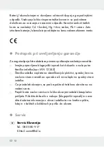 Preview for 52 page of Parkside PKLL 8 A2 Translation Of The Original Instructions