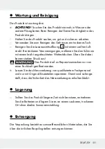 Preview for 101 page of Parkside PKLL 8 A2 Translation Of The Original Instructions