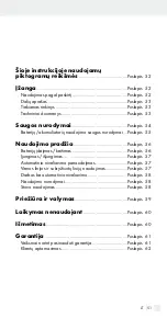 Предварительный просмотр 51 страницы Parkside PKLL 8 A3 Translation Of The Original Instructions