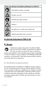 Предварительный просмотр 52 страницы Parkside PKLL 8 A3 Translation Of The Original Instructions