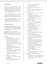 Preview for 18 page of Parkside PKO 270 A3 Operation And Safety Notes