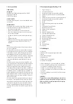 Preview for 61 page of Parkside PKO 270 A3 Operation And Safety Notes