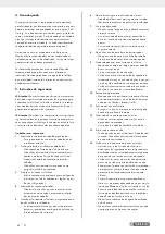 Preview for 62 page of Parkside PKO 270 A3 Operation And Safety Notes