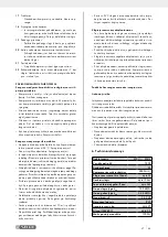 Preview for 44 page of Parkside PKO 270 A4 Operating And Safety Instructions, Translation Of Original Operating Manual