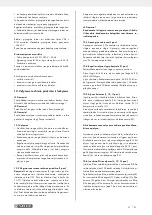 Preview for 46 page of Parkside PKO 270 A4 Operating And Safety Instructions, Translation Of Original Operating Manual