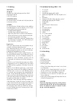 Preview for 50 page of Parkside PKO 270 A4 Operating And Safety Instructions, Translation Of Original Operating Manual