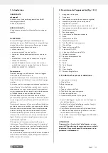 Preview for 17 page of Parkside PKO 500 A1 Operation And Safety Notes Translation Of Original Operation Manual