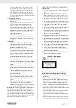 Preview for 32 page of Parkside PKS 1500 A1 Operating And Safety Instructions Manual