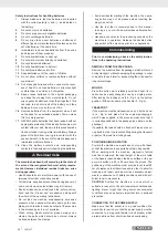 Preview for 33 page of Parkside PKS 1500 A1 Operating And Safety Instructions Manual