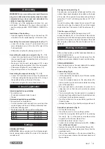 Preview for 34 page of Parkside PKS 1500 A1 Operating And Safety Instructions Manual