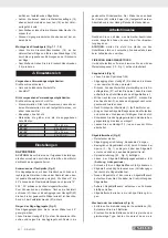 Preview for 45 page of Parkside PKS 1500 A1 Operating And Safety Instructions Manual