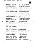 Предварительный просмотр 27 страницы Parkside PKS 1700 A1 Operation And Safety Notes Original Operating Instructions