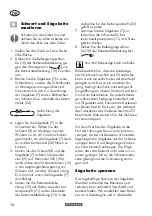 Preview for 18 page of Parkside PKSA 20-Li C3 Translation Of The Original Instructions