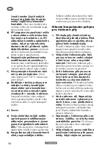 Preview for 98 page of Parkside PKSA 20-Li C3 Translation Of The Original Instructions