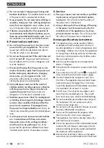 Preview for 19 page of Parkside PKZ 180 C5 Original Instructions Manual