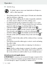 Предварительный просмотр 14 страницы Parkside PLBS 30 A1 Operation And Safety Notes