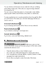 Preview for 15 page of Parkside PLBS 30 A1 Operation And Safety Notes