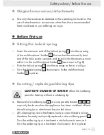 Предварительный просмотр 12 страницы Parkside PLBS 30 Operation And Safety Notes