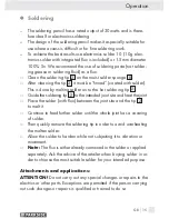 Preview for 14 page of Parkside PLBS 30 Operation And Safety Notes