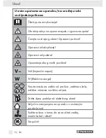 Preview for 69 page of Parkside PLBS 30 Operation And Safety Notes