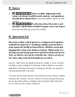 Preview for 80 page of Parkside PLBS 30 Operation And Safety Notes