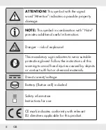 Preview for 8 page of Parkside PLDM A1 Operation And Safety Notes