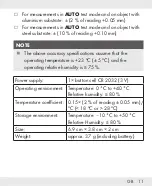 Preview for 11 page of Parkside PLDM A1 Operation And Safety Notes