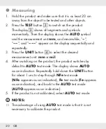 Preview for 20 page of Parkside PLDM A1 Operation And Safety Notes