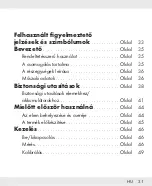 Preview for 31 page of Parkside PLDM A1 Operation And Safety Notes