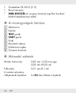 Preview for 36 page of Parkside PLDM A1 Operation And Safety Notes