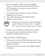 Preview for 45 page of Parkside PLDM A1 Operation And Safety Notes