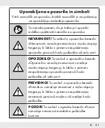 Preview for 61 page of Parkside PLDM A1 Operation And Safety Notes