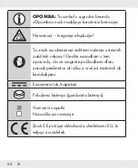 Preview for 62 page of Parkside PLDM A1 Operation And Safety Notes