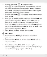 Preview for 74 page of Parkside PLDM A1 Operation And Safety Notes