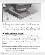 Preview for 78 page of Parkside PLDM A1 Operation And Safety Notes