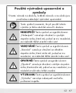 Предварительный просмотр 87 страницы Parkside PLDM A1 Operation And Safety Notes