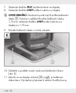 Preview for 104 page of Parkside PLDM A1 Operation And Safety Notes