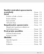 Preview for 111 page of Parkside PLDM A1 Operation And Safety Notes