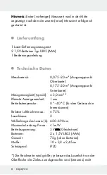 Preview for 8 page of Parkside PLEM 20 A3 Operation And Safety Notes