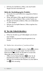 Preview for 12 page of Parkside PLEM 20 A3 Operation And Safety Notes