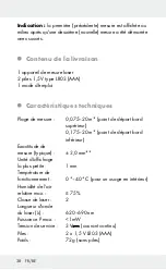 Предварительный просмотр 38 страницы Parkside PLEM 20 A3 Operation And Safety Notes