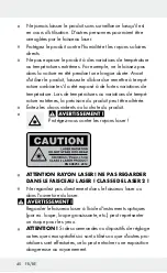 Предварительный просмотр 40 страницы Parkside PLEM 20 A3 Operation And Safety Notes