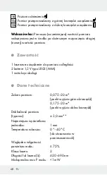 Preview for 68 page of Parkside PLEM 20 A3 Operation And Safety Notes