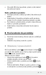 Preview for 101 page of Parkside PLEM 20 A3 Operation And Safety Notes