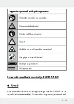 Предварительный просмотр 59 страницы Parkside PLEM 50 B2 Operation And Safety Notes