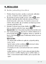 Предварительный просмотр 97 страницы Parkside PLEM 50 B2 Operation And Safety Notes